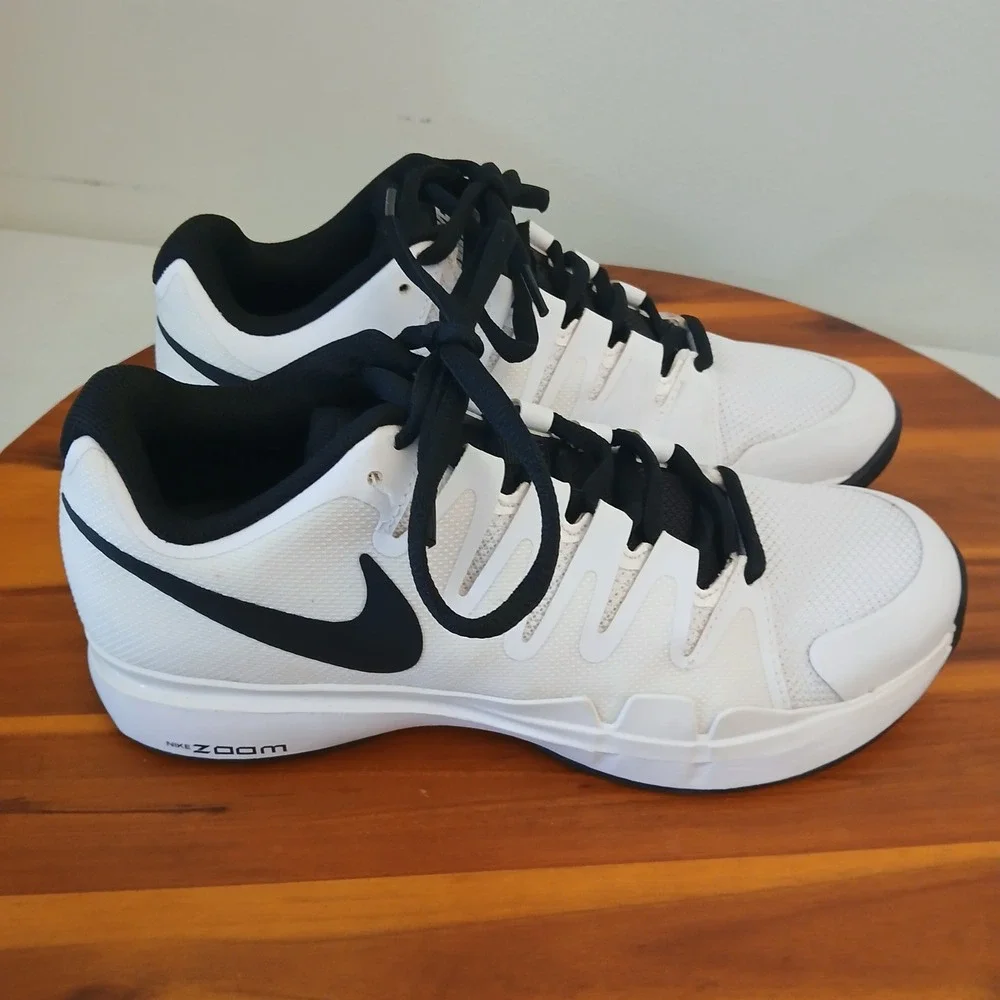 Nike Zoom Vapor Tour Roger‎ Federer Mens 7 White Tennis Shoes 631458-101